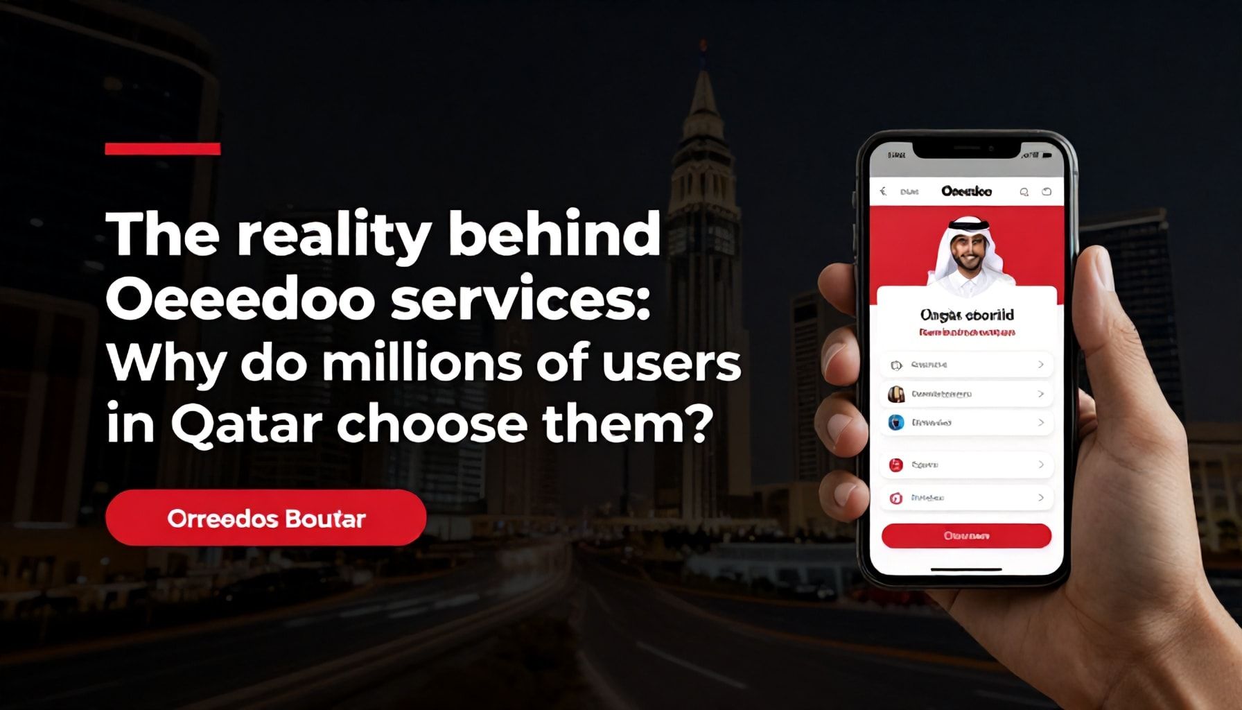 الواقع وراء خدمات أوريدو: لماذا تختارها ملايين المستخدمين في قطر؟*