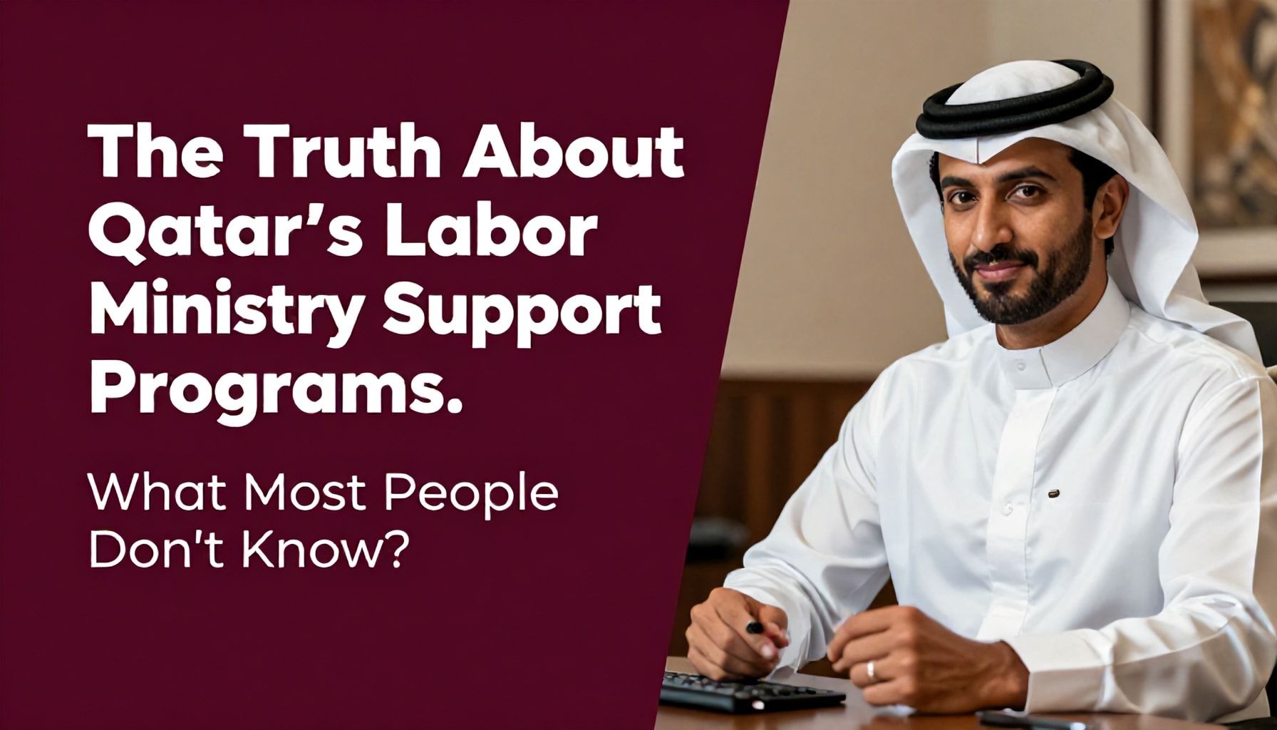 الTruth عن برامج دعم وزارة العمل في قطر: ما الذي لا يعرفه معظم الناس؟*