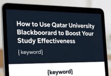 كيفية استخدام بلاك بورد جامعة قطر لزيادة فعالية دراستك