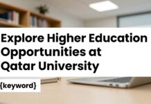 استكشف فرص التعليم العالي في جامعة قطر