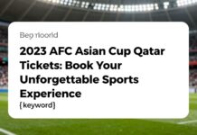 تذاكر كأس آسيا 2023 قطر: احجز تجربتك الرياضية المميزة