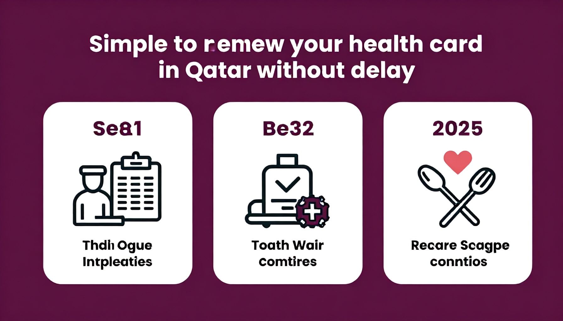 خطوات بسيطة لتجديد البطاقة الصحية في قطر دون تأخير*