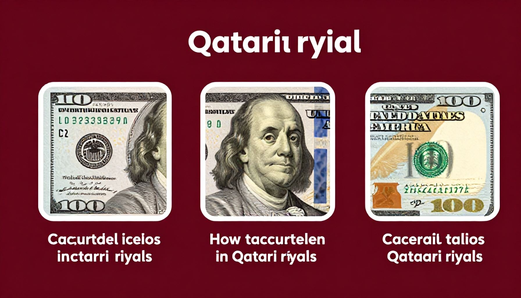 دليل خطوة بخطوة: كيف تحسب 100 دولار في ريال قطري بدقة؟*