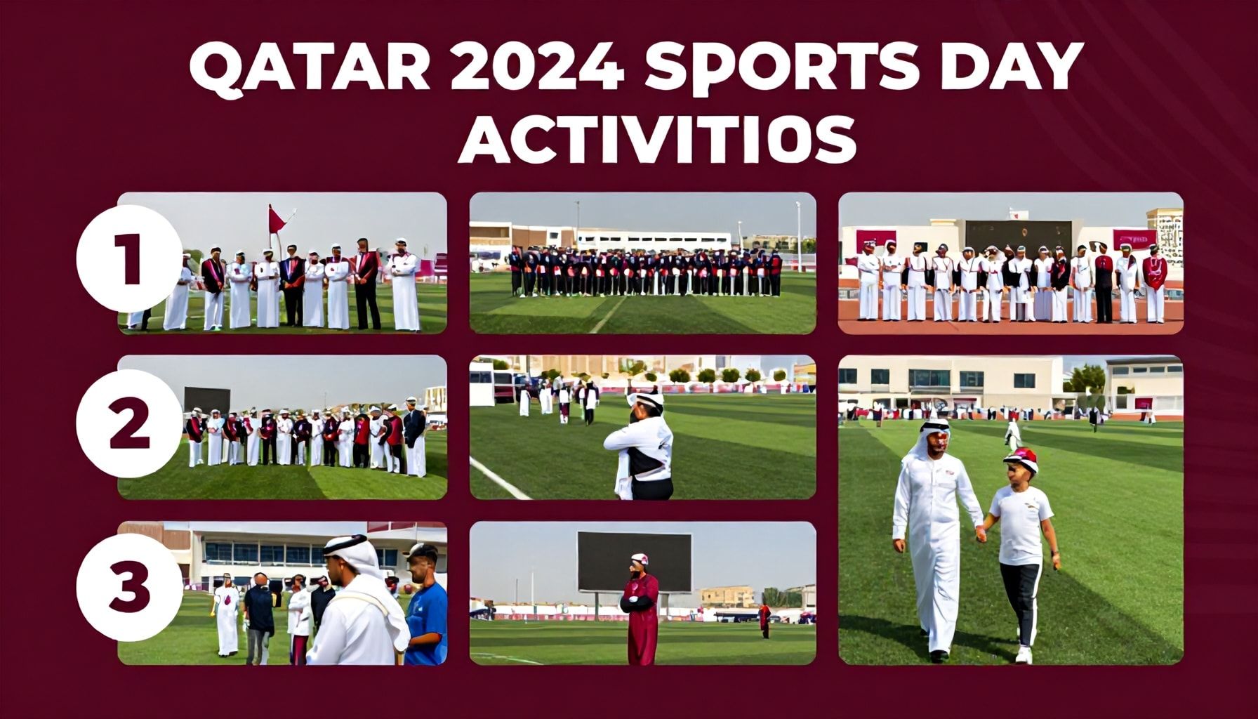 دليل خطوة بخطوة للتميز في فعاليات اليوم الرياضي قطر 2024*