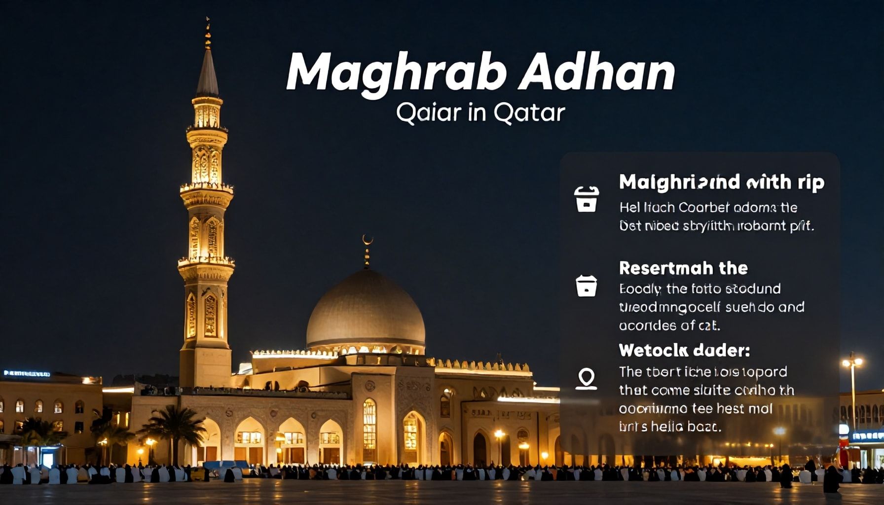 دليل شامل لتوقيت اذان المغرب في قطر: كل ما تحتاج معرفته*