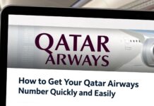 كيفية الحصول على رقم القطرية للطيران بسرعة وسهولة