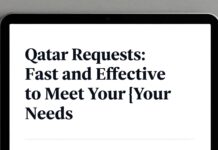 طلبات قطر: حلول سريعة وفعالة لتلبية احتياجاتك