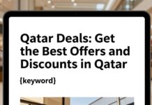عروض قطر: احصل على أفضل العروض والتخفيضات في قطر