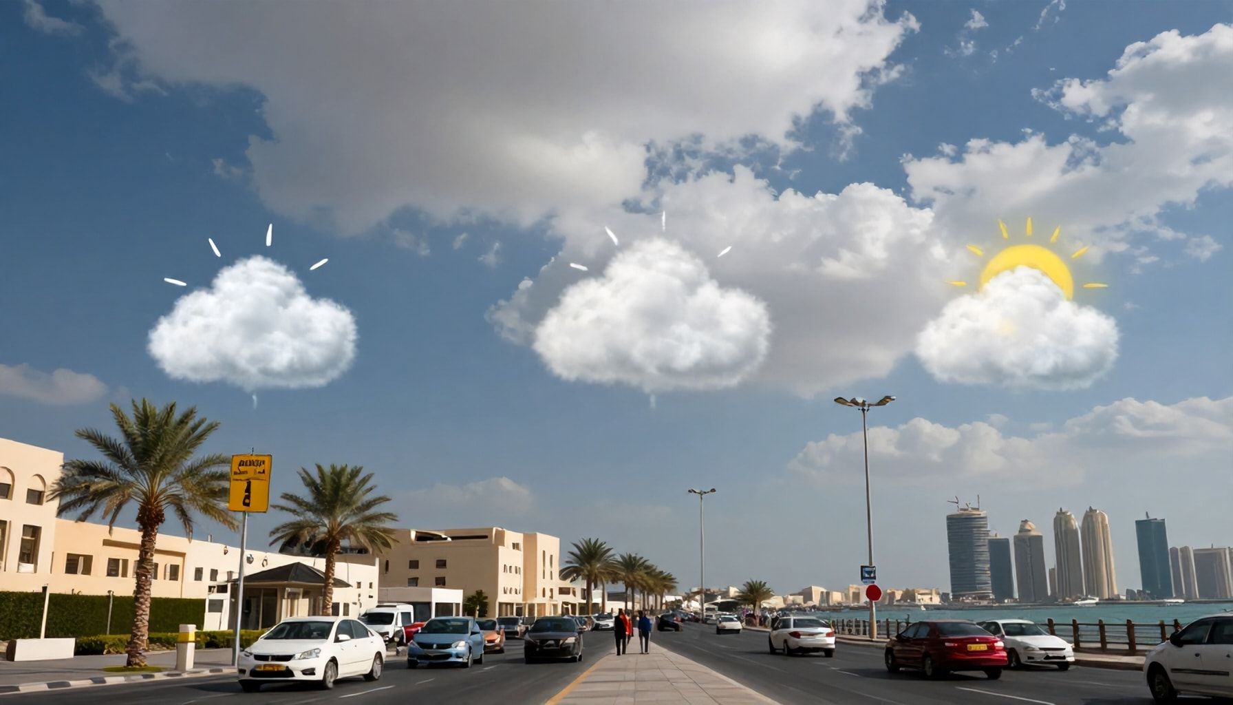 كيف تؤثر درجات الحرارة المتغيرة على يومك في قطر