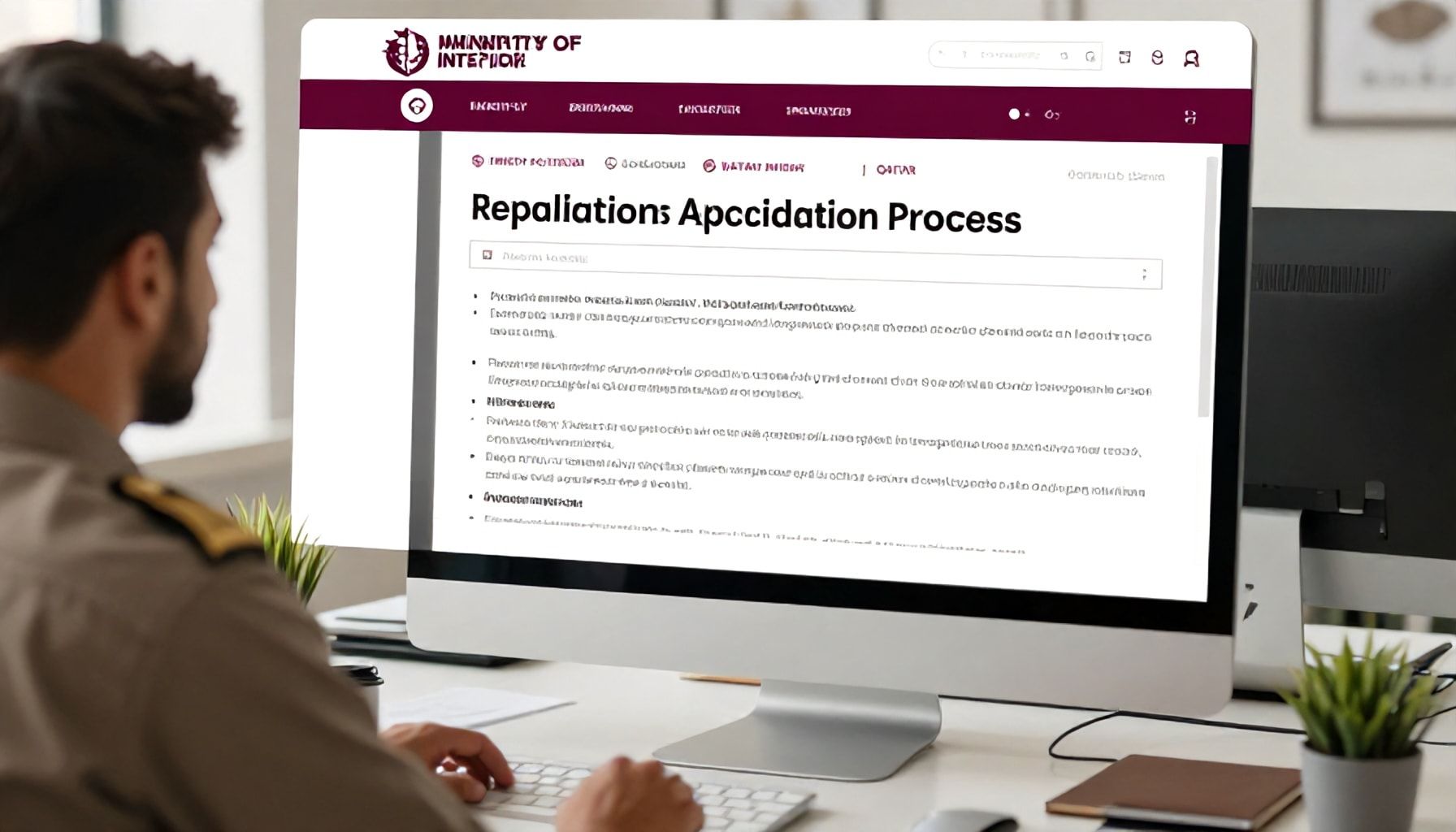 كيف تبدأ في تطبيق الوظائف في وزارة الداخلية قطر