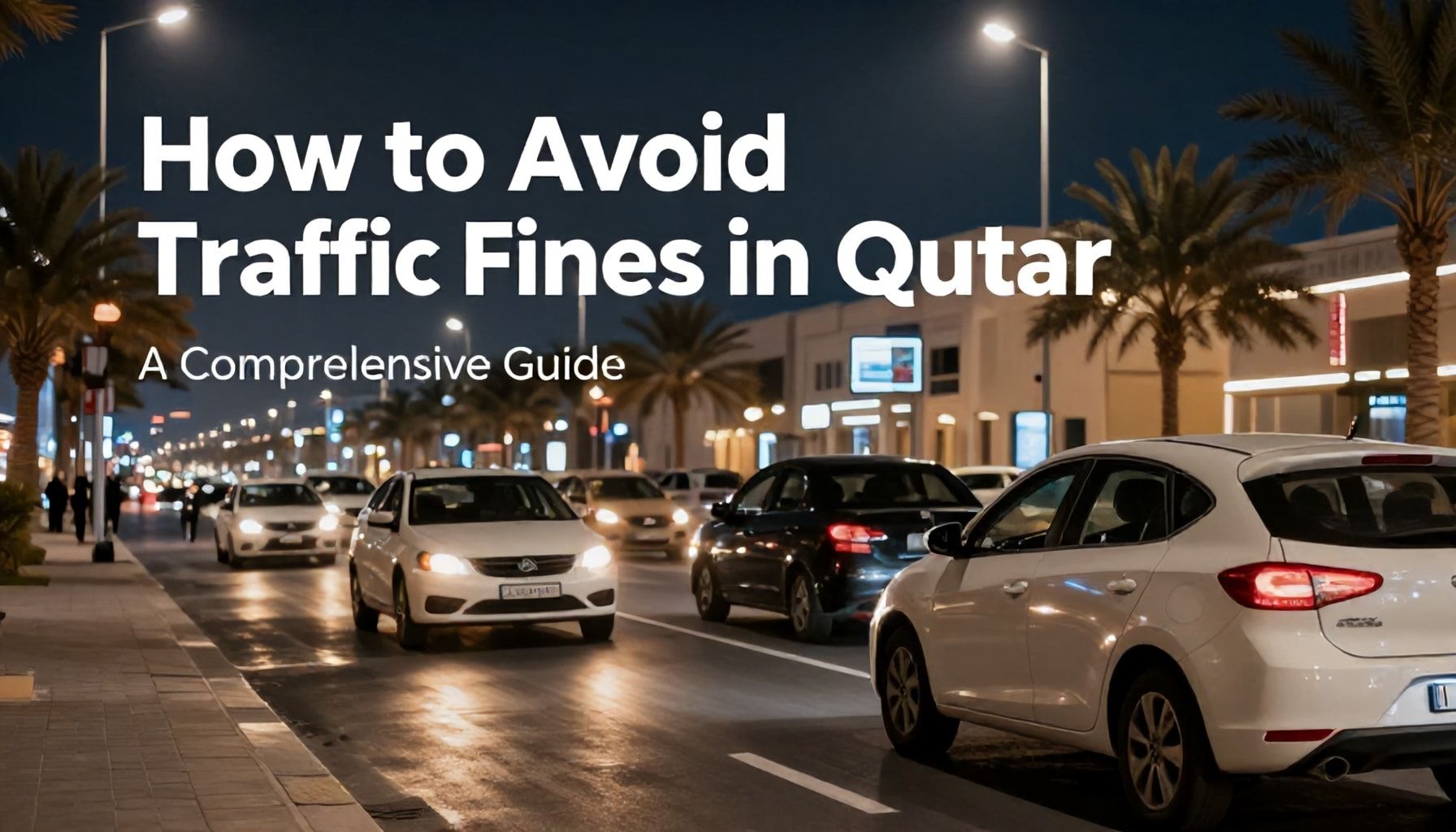 كيف تتجنب الغرامات المرورية في قطر: دليل شامل*