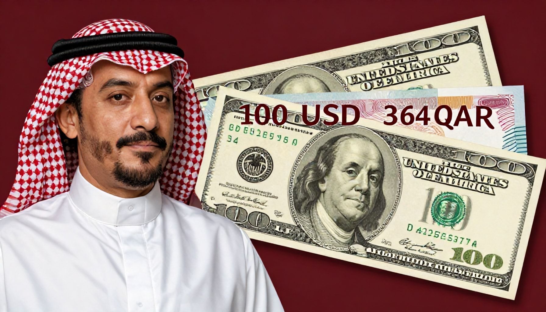 كيف تتحول 100 دولار إلى ريال قطري بشكل دقيق؟*