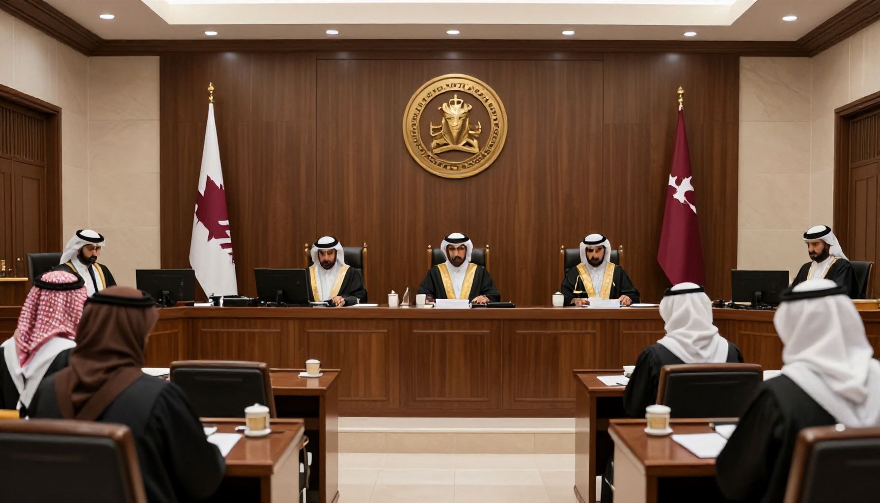 كيف تتخذ المحاكم القطرية قراراتها: كشف الغموض عن العملية