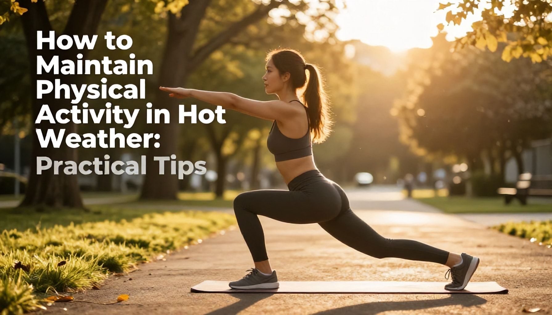 كيف تحافظ على نشاطك البدني في الطقس الحار: نصائح عملية*