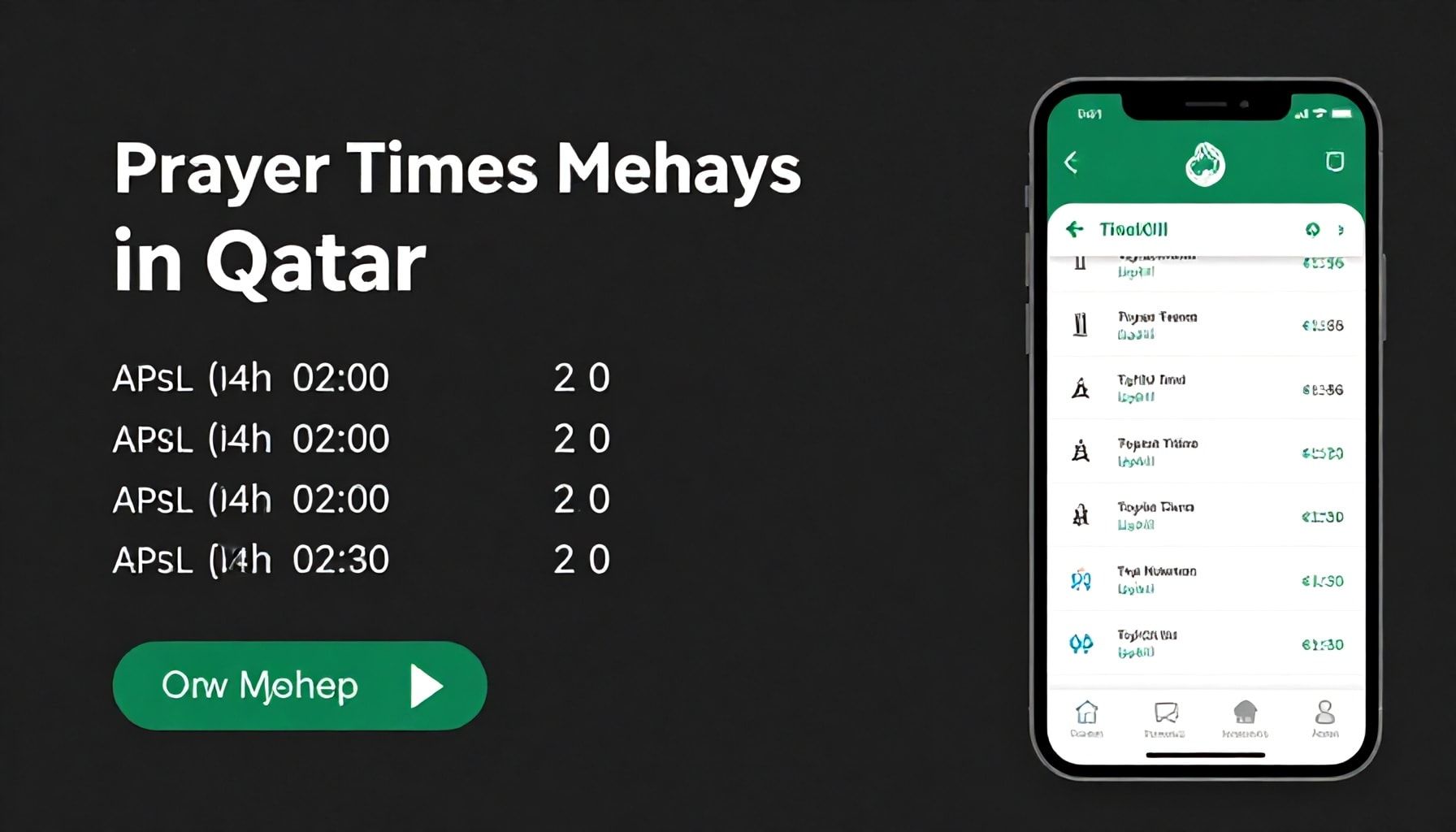 كيف تحسب أوقات الصلاة في قطر بشكل دقيق باستخدام التطبيقات*
