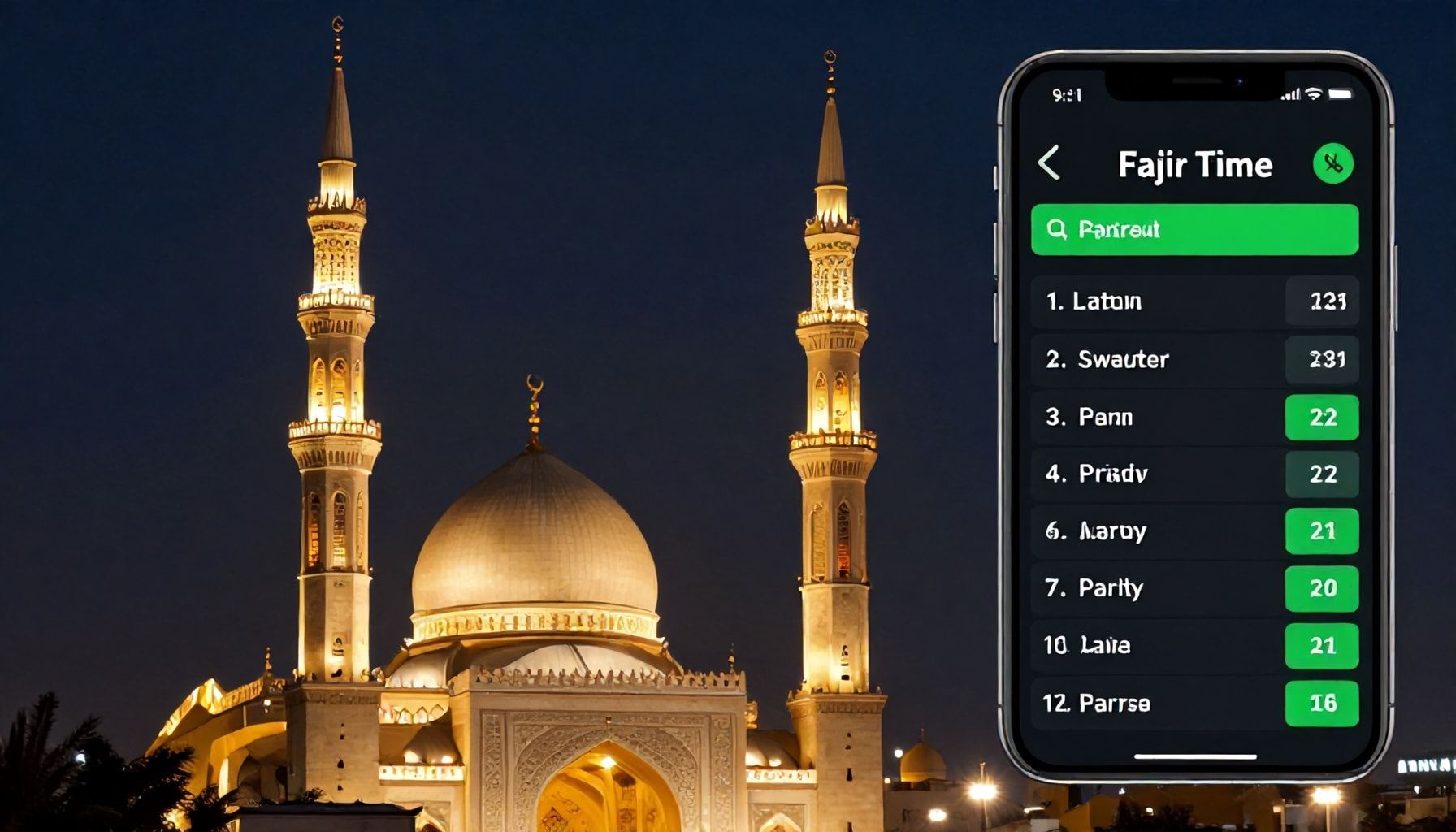 كيف تحصل على إشعارات فورية لمواعيد أذان الفجر في قطر؟*