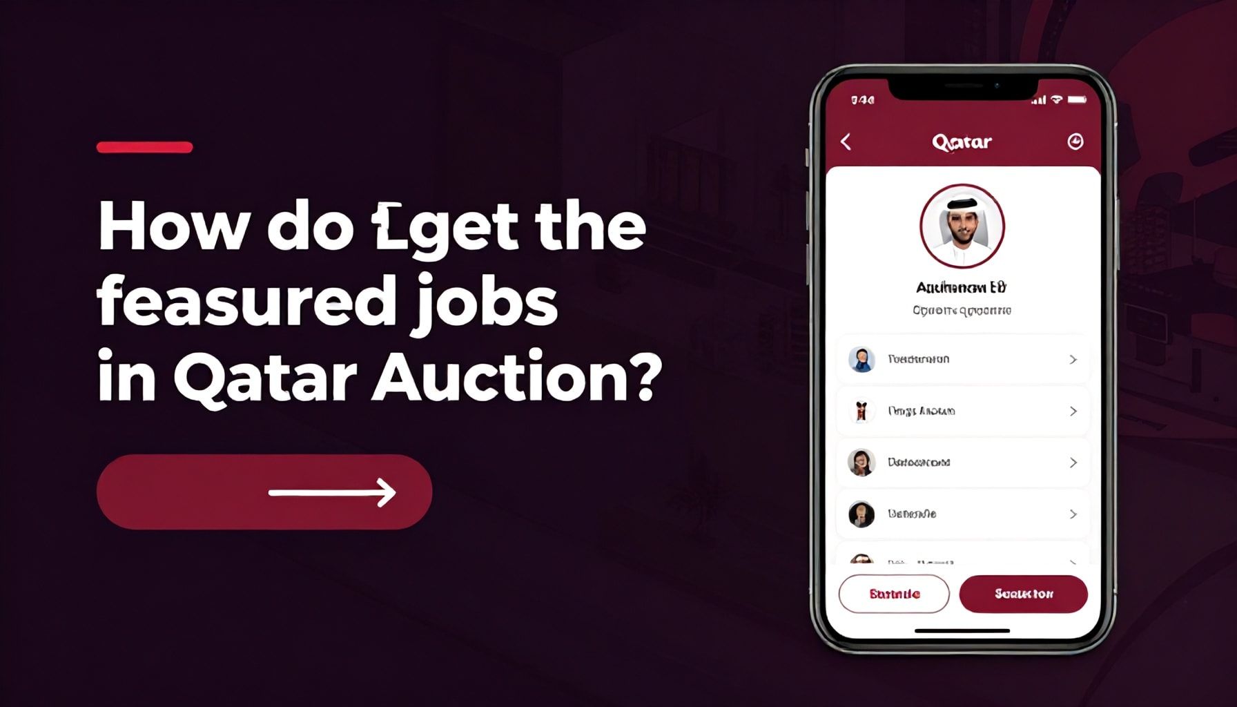 كيف تحصل على الوظائف المميزة في مزاد قطر؟*
