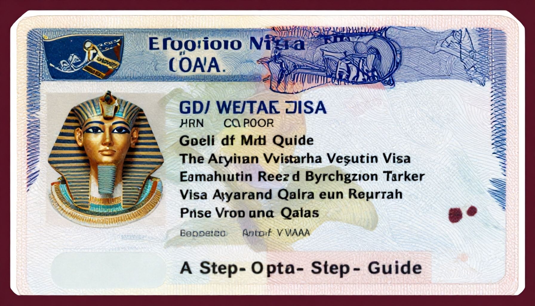 الخدمات القنصلية المصرية في قطر: دعمك في كل خطوة 1 كيف تحصل على تأشيرة مصرية من قطر: دليل خطوة بخطوة*