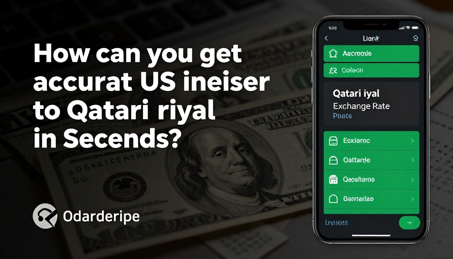 كيف تحصل على سعر صرف دولار إلى ريال قطري دقيق في ثوانٍ؟*