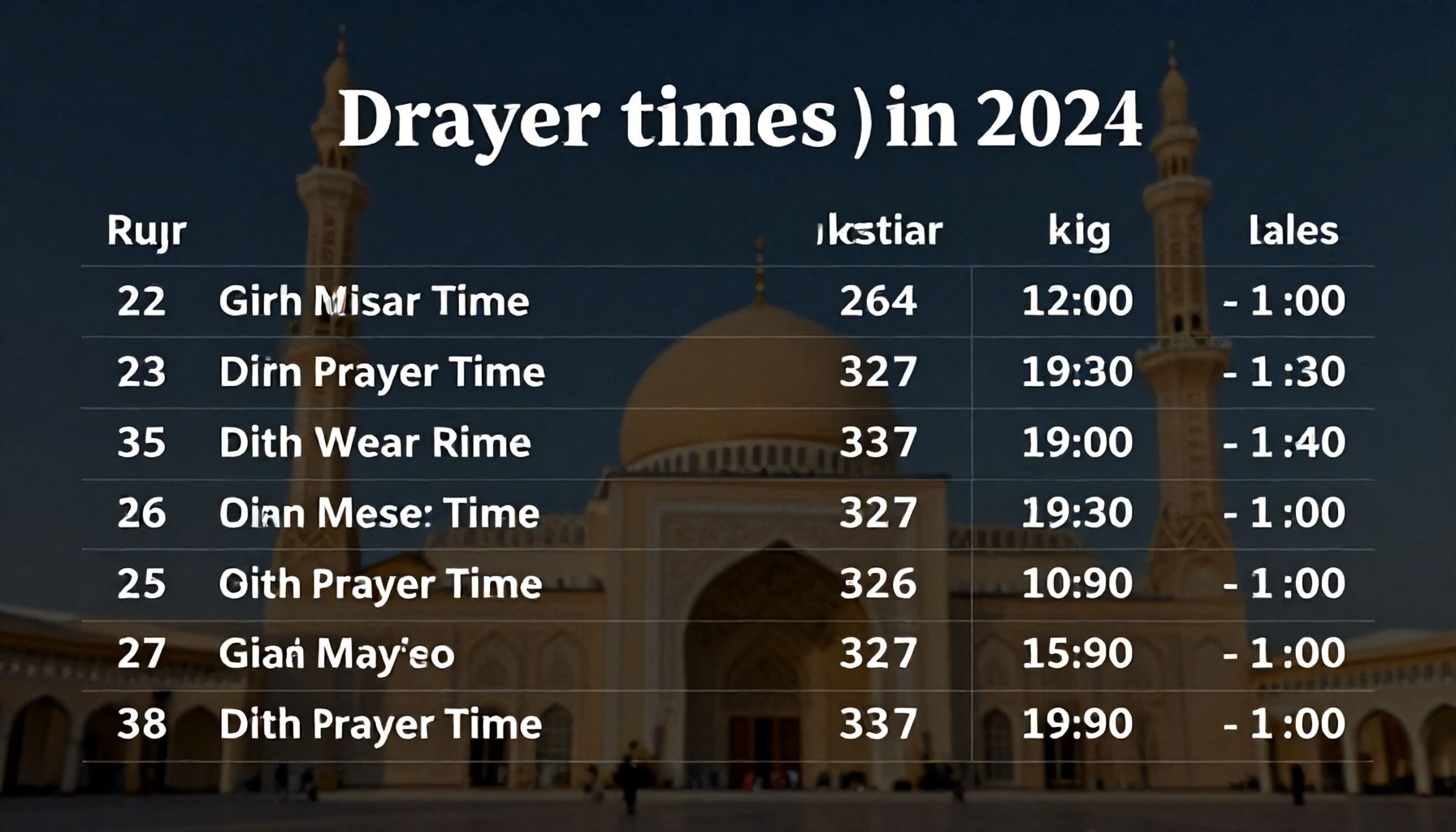 كيف تحصل على مواعيد الأذان الدقيقة في قطر كل يوم*