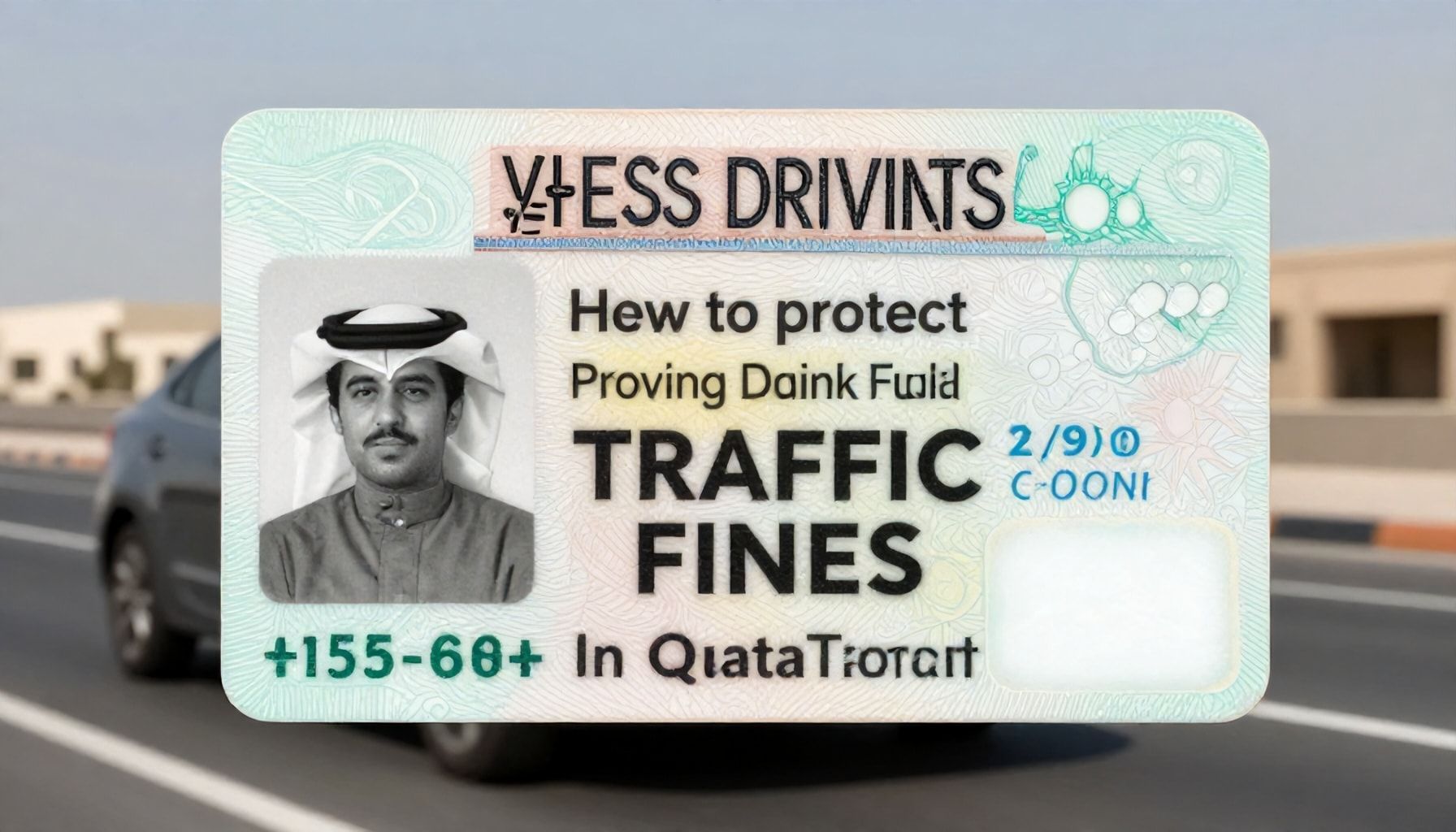 كيف تحمي رخصتك من الغرامات المرورية في قطر*