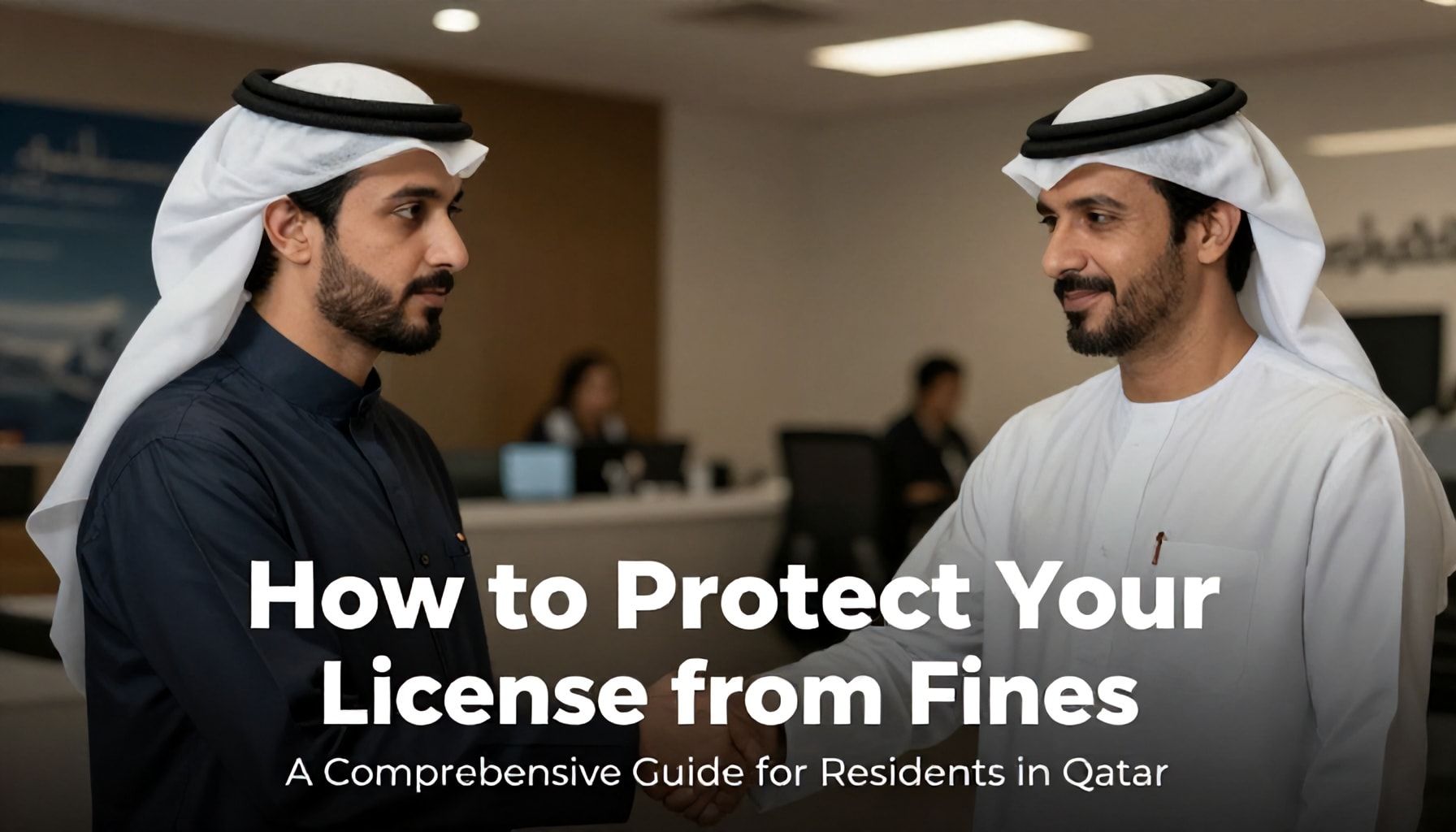 كيف تحمي رخصتك من الغرامات: دليل شامل للمقيمين في قطر*