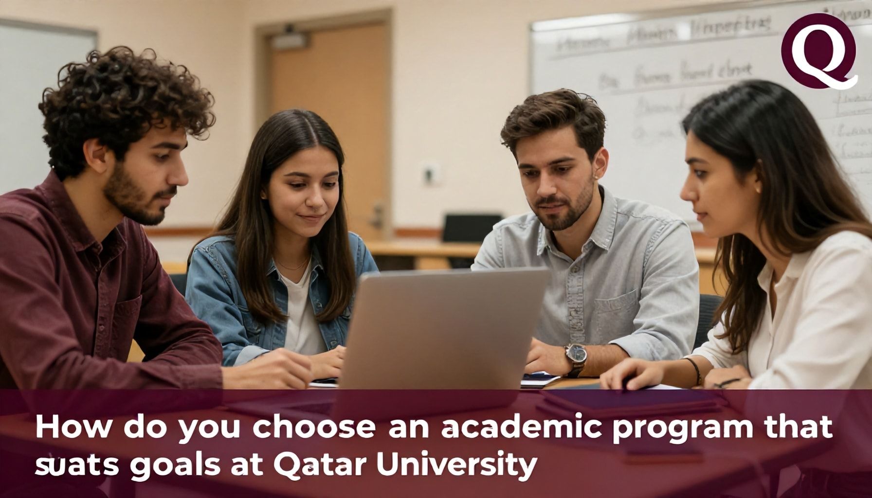 كيف تختار برنامجًا دراسيًا يناسب أهدافك في جامعة قطر*