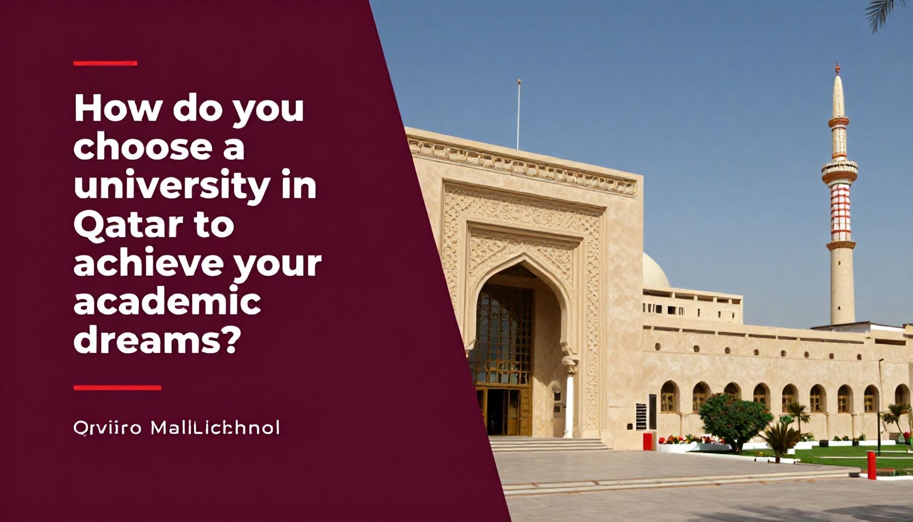 كيف تختار جامعة قطر لتحقيق أحلامك الأكاديمية؟*