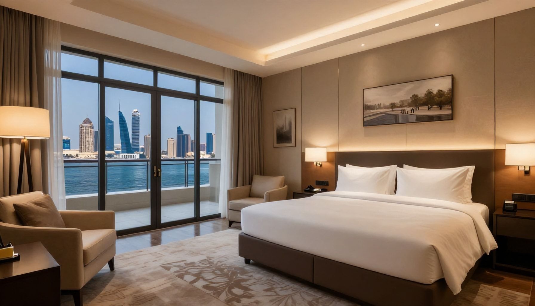 كيف تختار غرفة فاخرة تناسب ذوقك في فندق في أي بي قطر