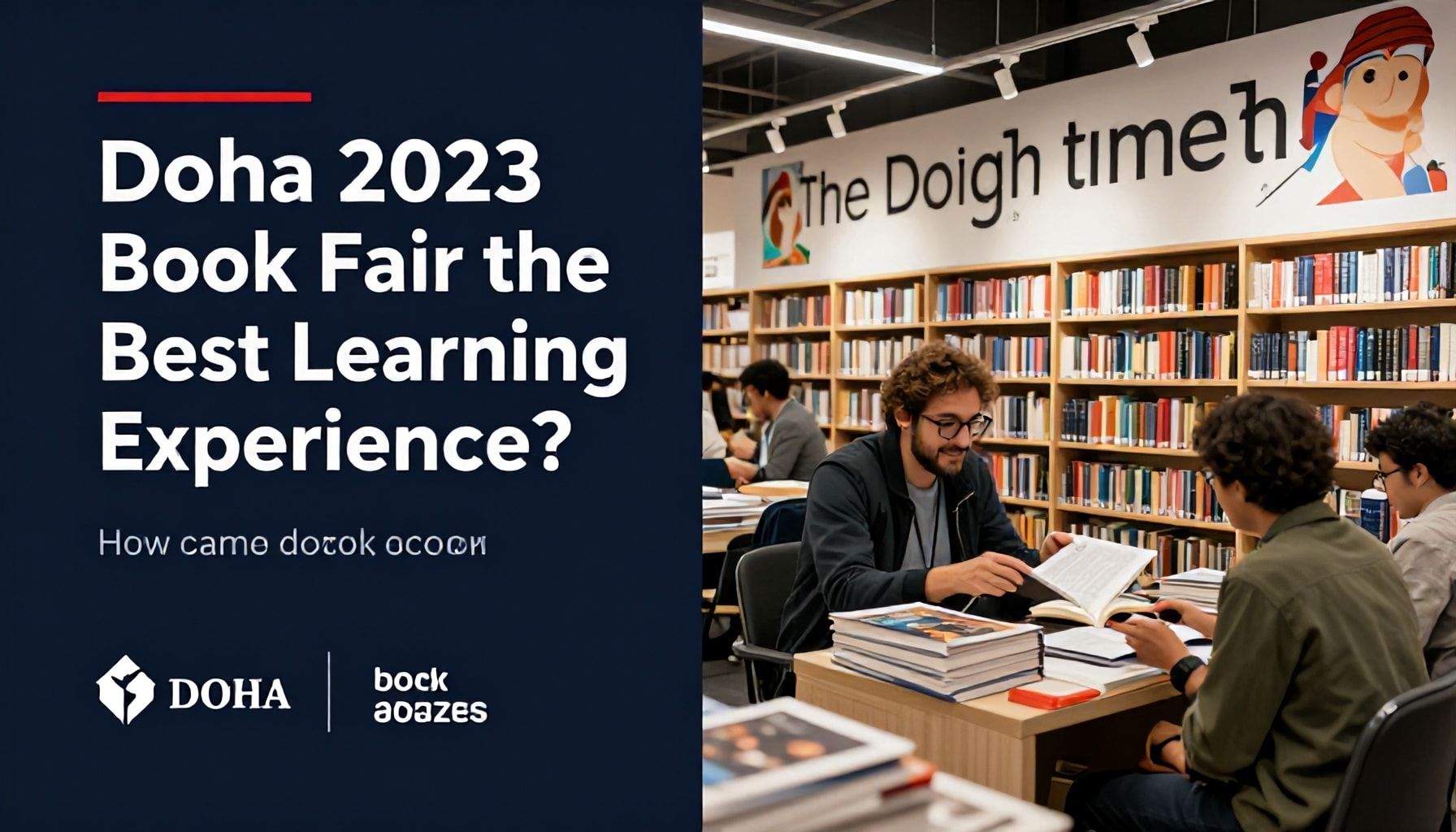 كيف تستفيد من معرض الكتاب قطر 2023 لأفضل تجربة التعلم؟*