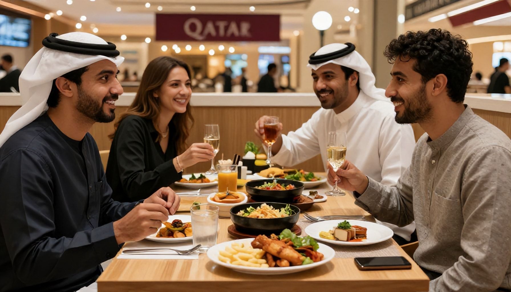 كيف تستمتع بأفضل وجبة في قطر مول: نصائح محترفة*