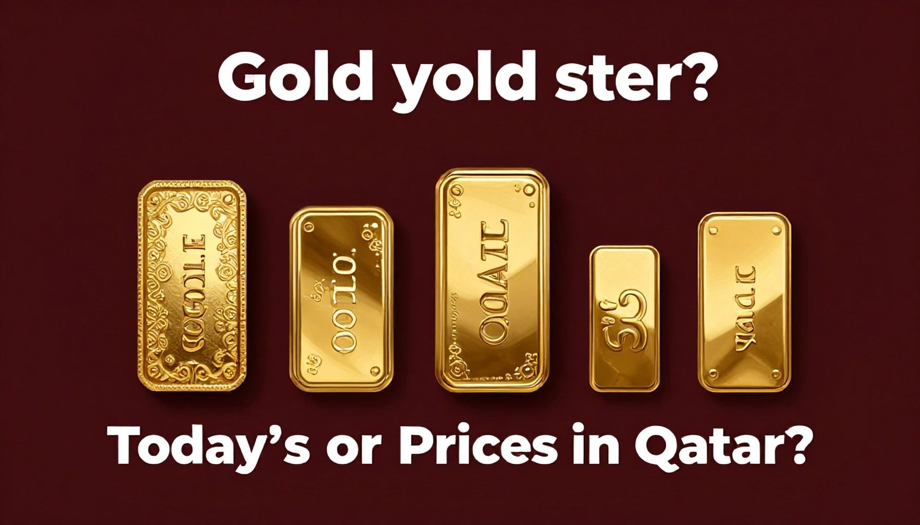 كيف تعرف أسعار الذهب اليوم في قطر بدقة؟ دليل خطوة بخطوة*
