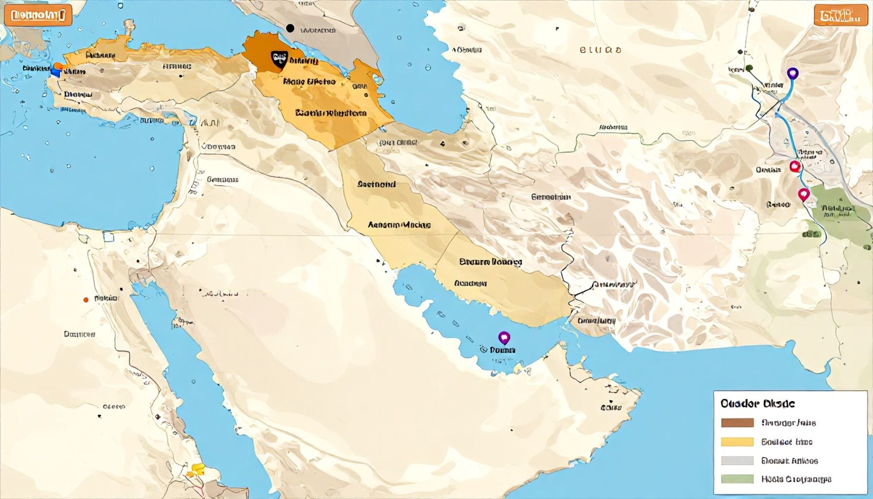 كيف تقرأ خريطة قطر: دليل شامل لأهم المعالم والمناطق*