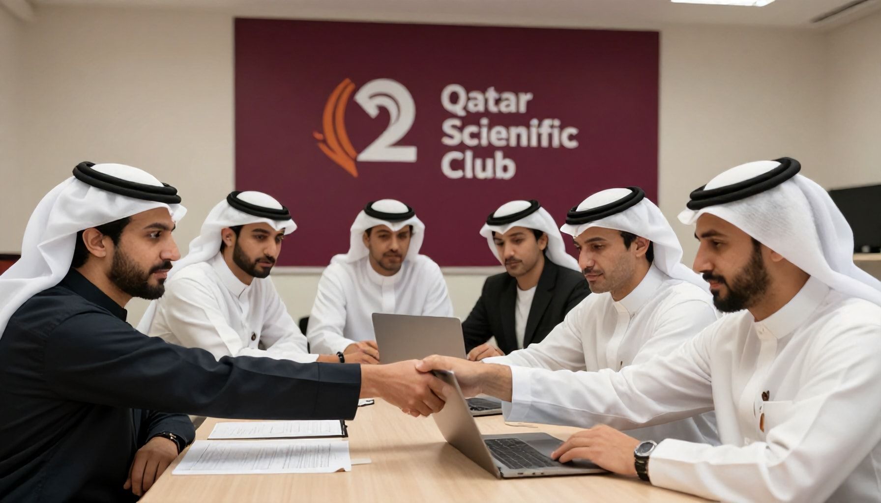 كيف تنضم إلى النادي العلمي القطري بسهولة