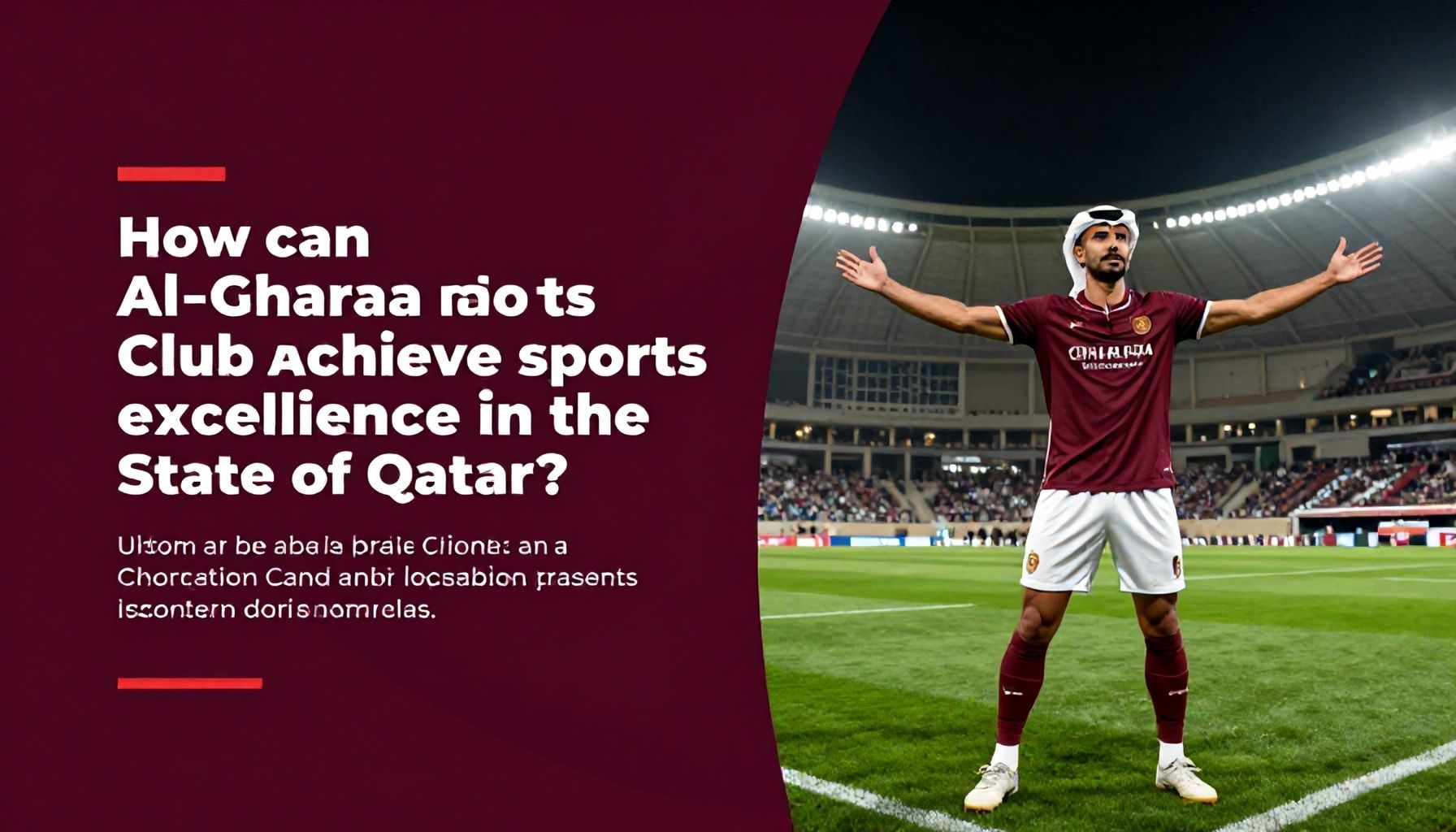 كيف يحقق نادي قطر الرياضي التميز الرياضي في دولة قطر؟*