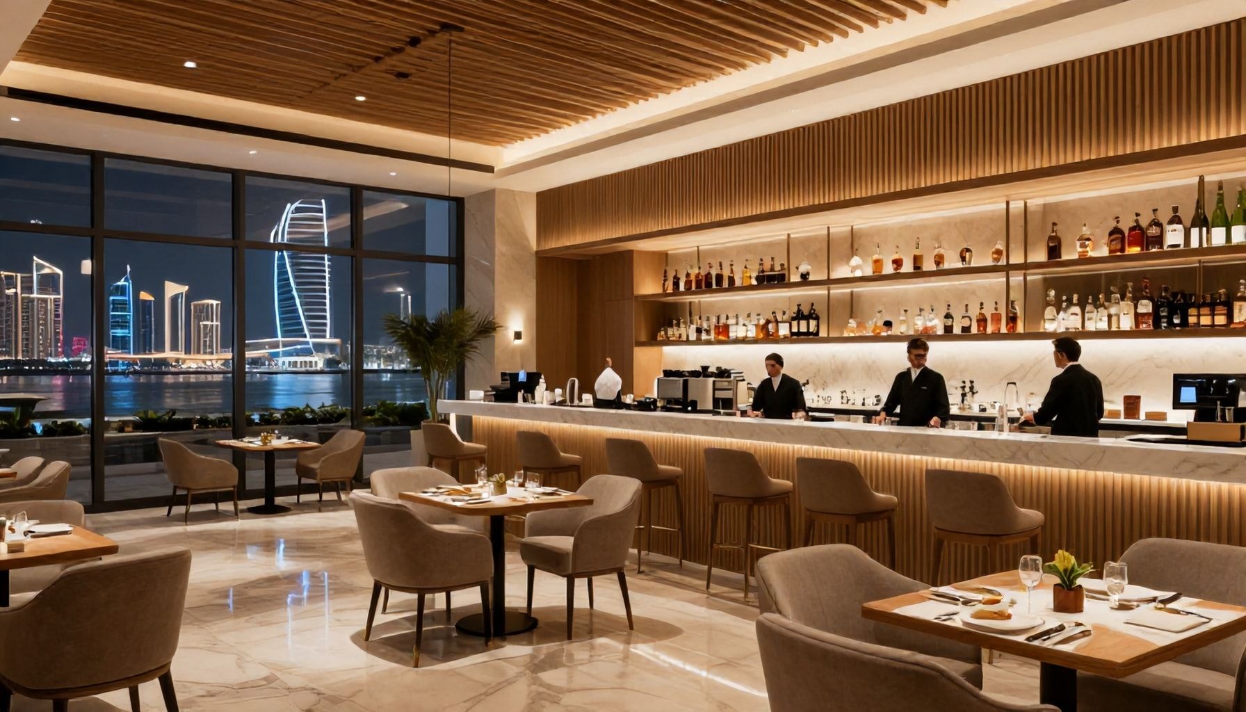 كيف يستفيد الضيوف من الخدمات الفاخرة في فندق في أي بي قطر