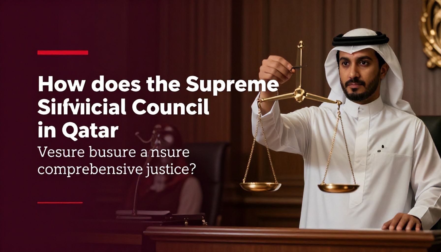 كيف يعمل المجلس الأعلى للقضاء في قطر لضمان العدالة الشاملة؟*