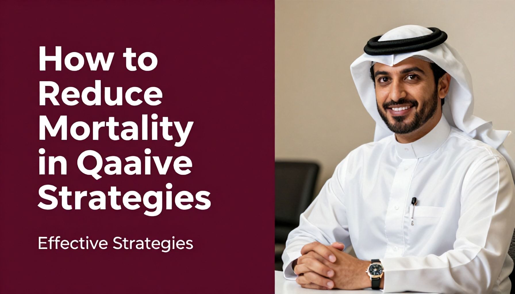 كيف يمكن تقليل وفيات قطر: استراتيجيات فعالة*