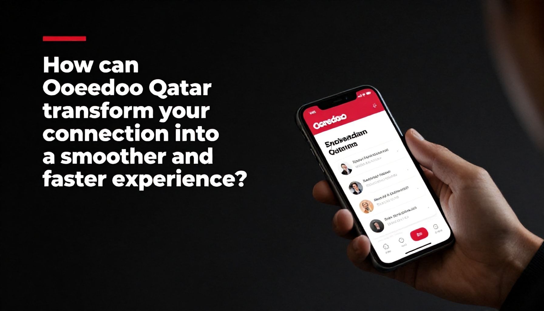 كيف يمكن لأوريدو قطر أن تحول اتصالك إلى تجربة أكثر سلاسة وسرعة؟*