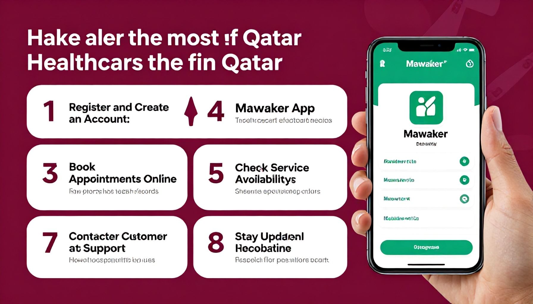 كيف يمكن لك الاستفادة بالكامل من خدمات وزارة الصحة في قطر؟* (How-to)