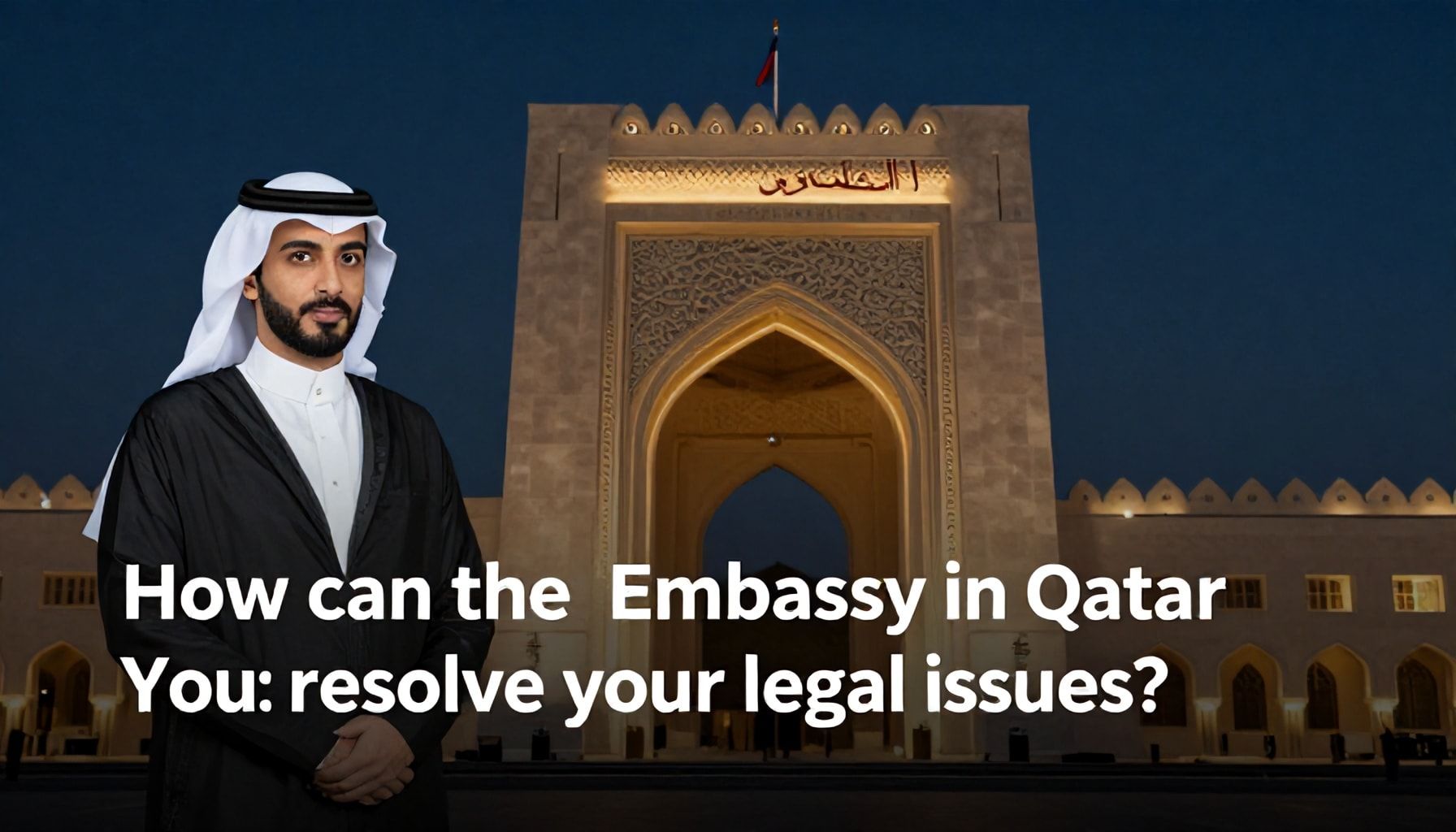 كيف يمكن للسفارة السعودية في قطر مساعدتك في حل مشاكلك القانونية*