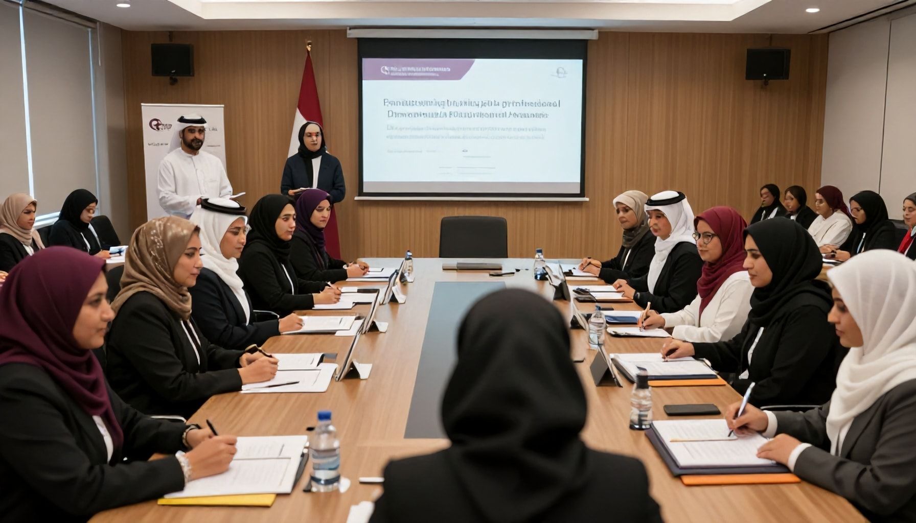 كيف يمكن للنساء الاستفادة من برامج التنمية المهنية في قطر