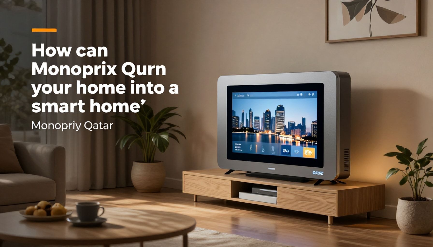 كيف يمكن لمونوبري قطر أن يحول منزلك إلى بيت ذكي*