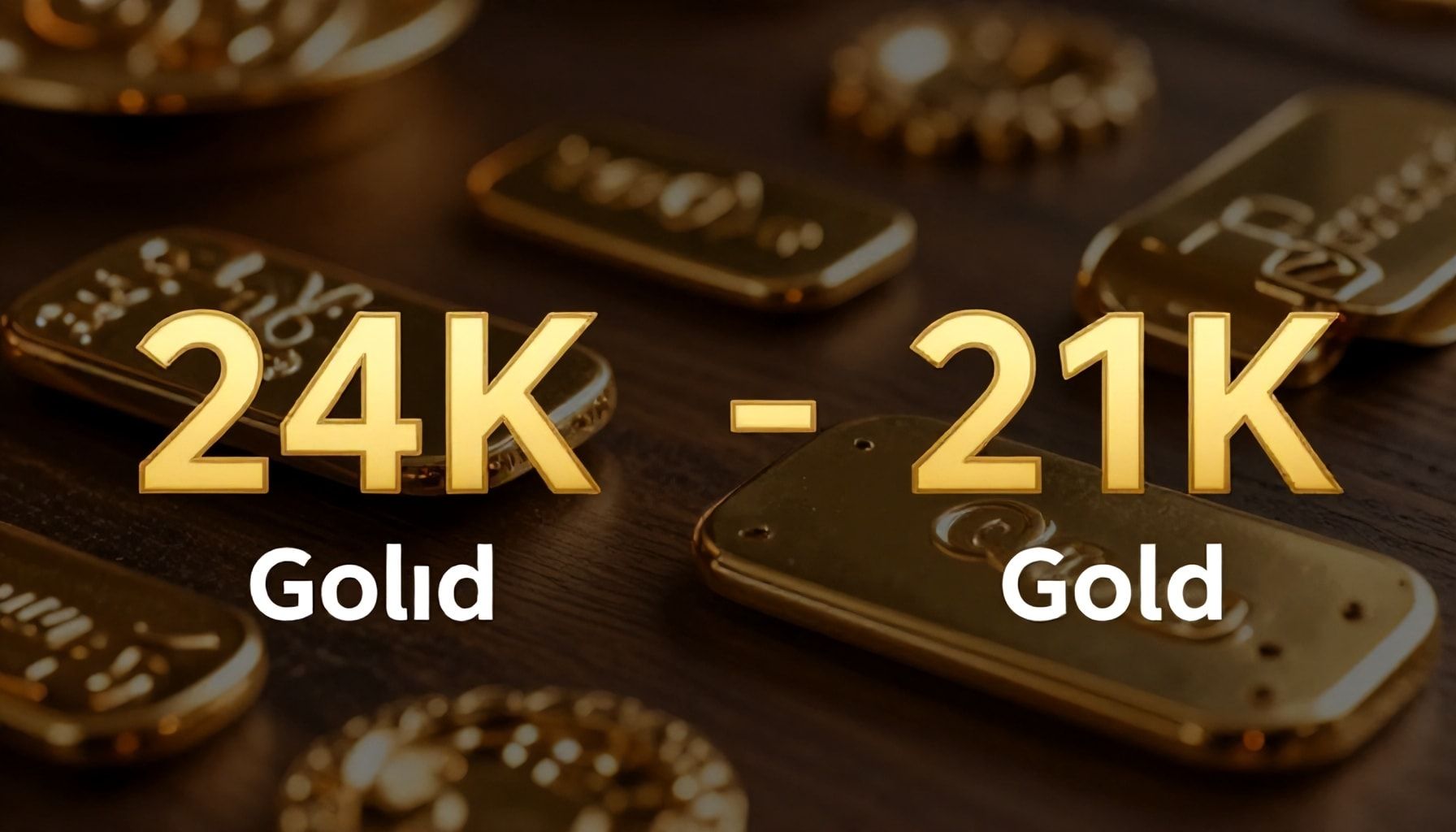 كيف يمكنك مقارنة أسعار الذهب 24 و21 قيراط في قطر اليوم؟*