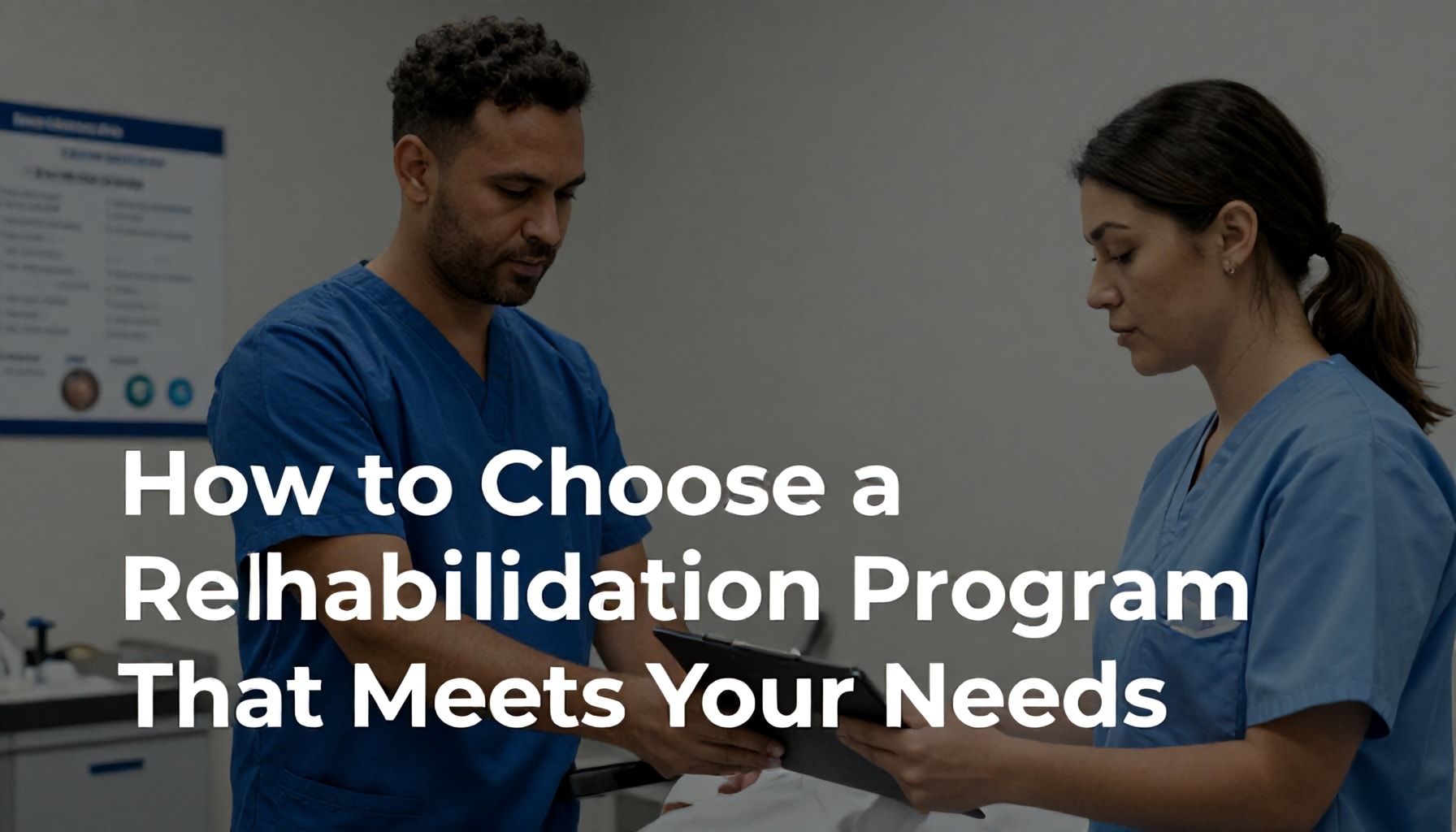 كيفية اختيار برنامج إعادة تأهيل يناسب احتياجاتك*