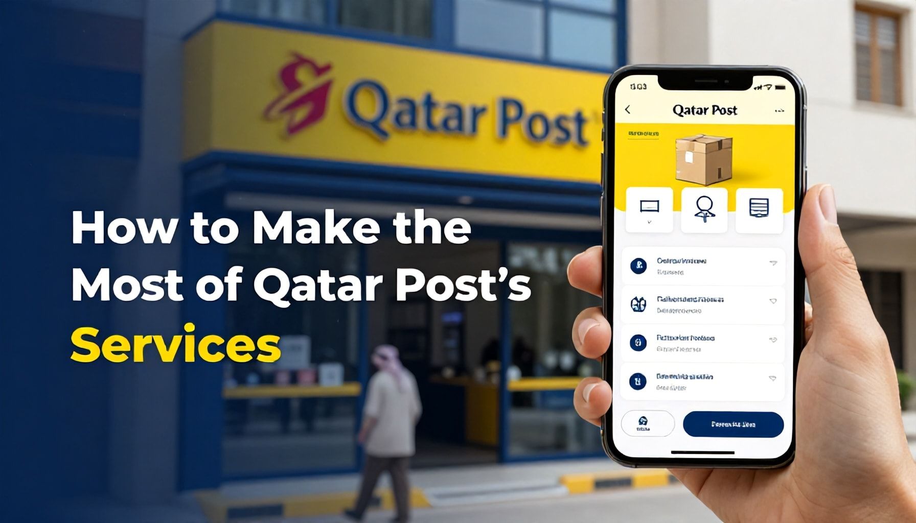 كيفية استخدام البريد القطري لخدمة أفضل