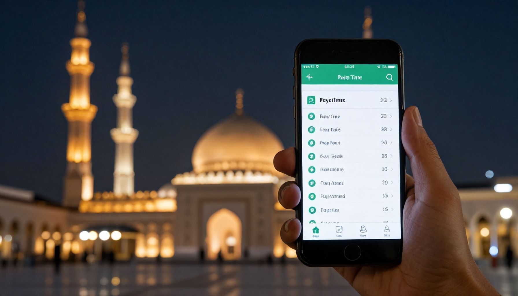 كيفية استخدام التطبيقات الموثوقة لمتابعة مواقيت الصلاة في قطر 2021