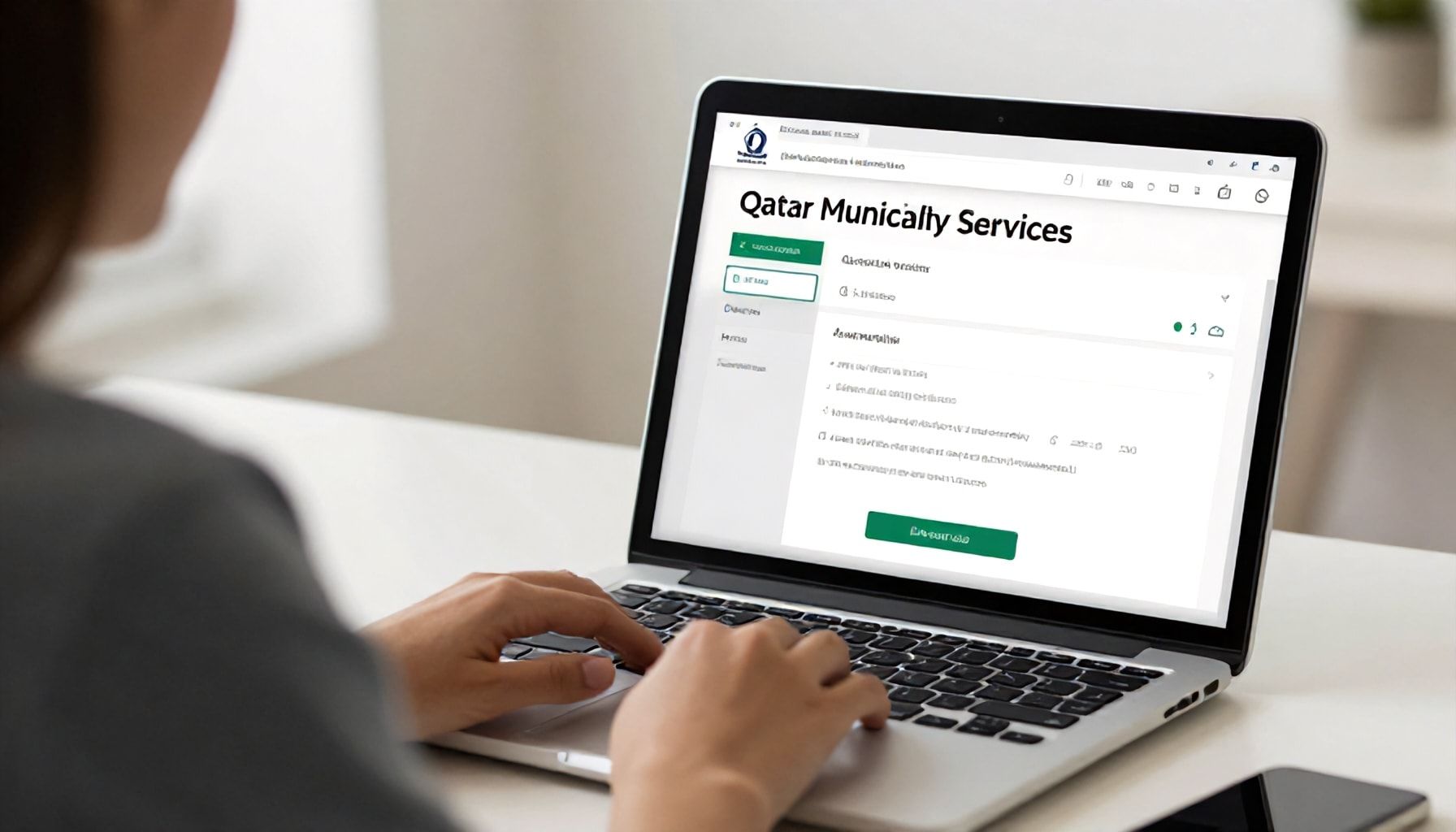 كيفية استخدام الخدمات الإلكترونية للبلدية قطر بسرعه وسهولة*