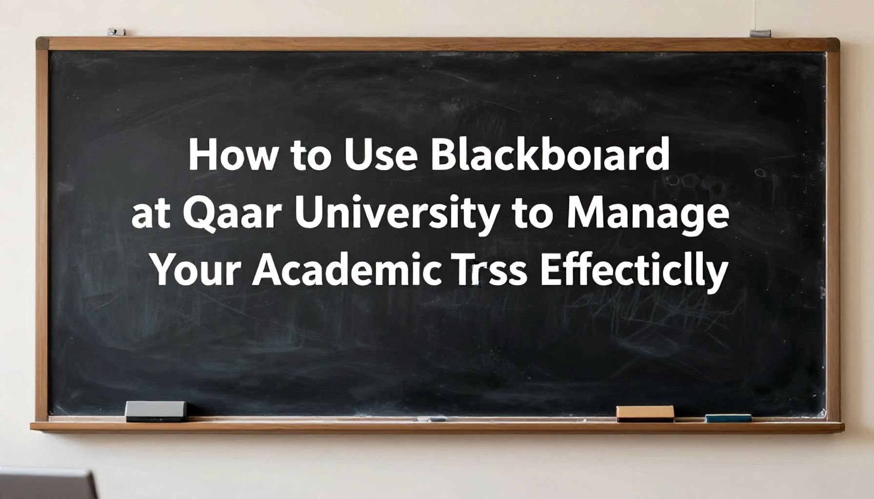 كيفية استخدام بلاك بورد جامعة قطر لإدارة مهامك الدراسية بفعالية*