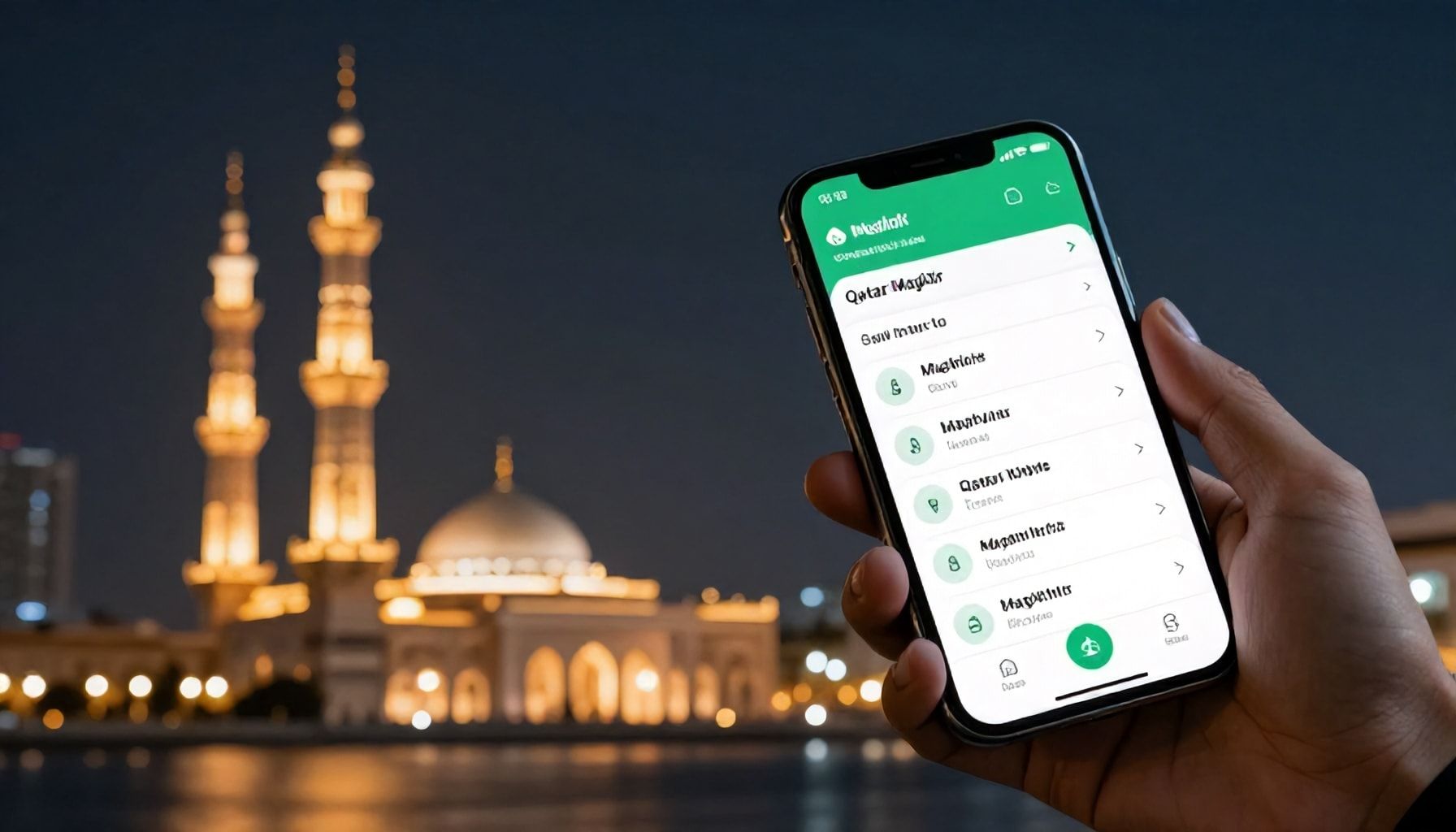 كيفية استخدام تطبيقات الأذان لتلقي إشعارات وقت المغرب في قطر
